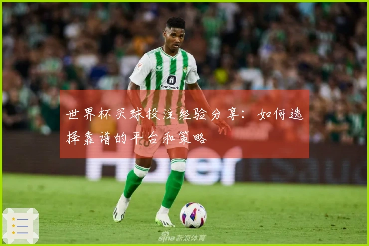 世界杯买球投注经验分享：如何选择靠谱的平台和策略
